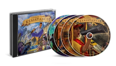 Tales of the Resistance Audiobook Read by David Mains - 4 CDs