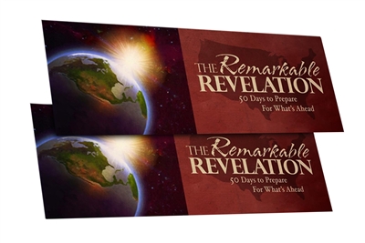 The Remarkable Revelation Horizontal Church Banner